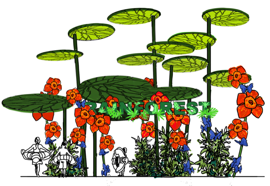 Lily Pad Concept Rendering